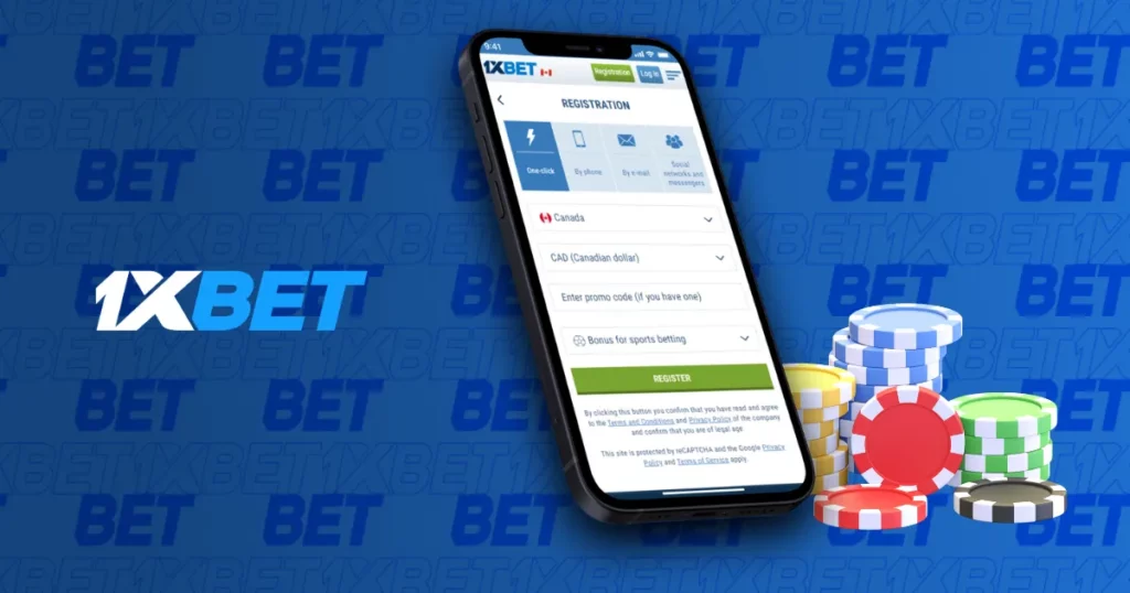 How to Register on 1xBet